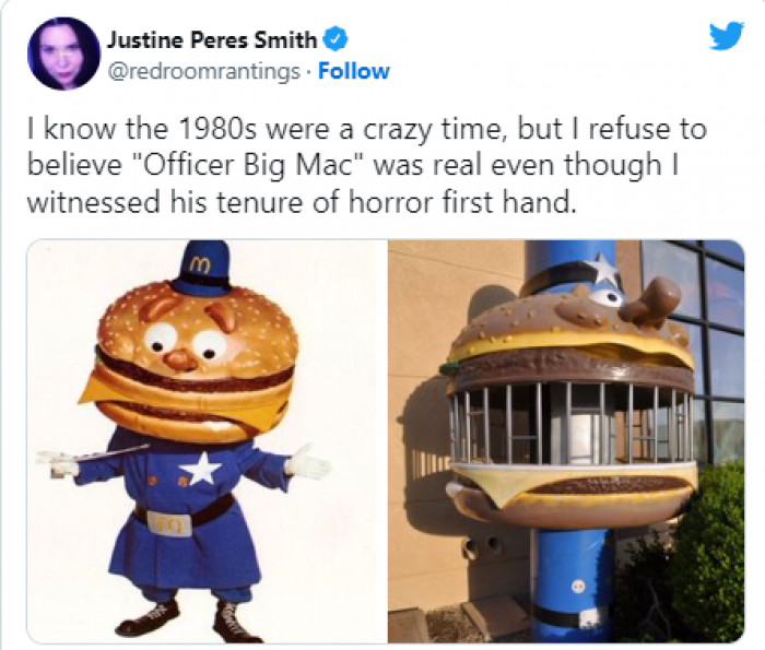 21. Officer Big Mac climb-in jail at McDonald's: