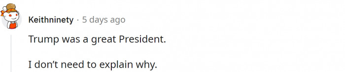 No, you don't have to explain...