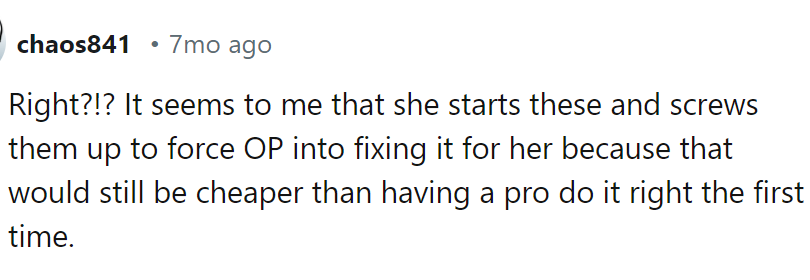 Still cheaper than having a pro