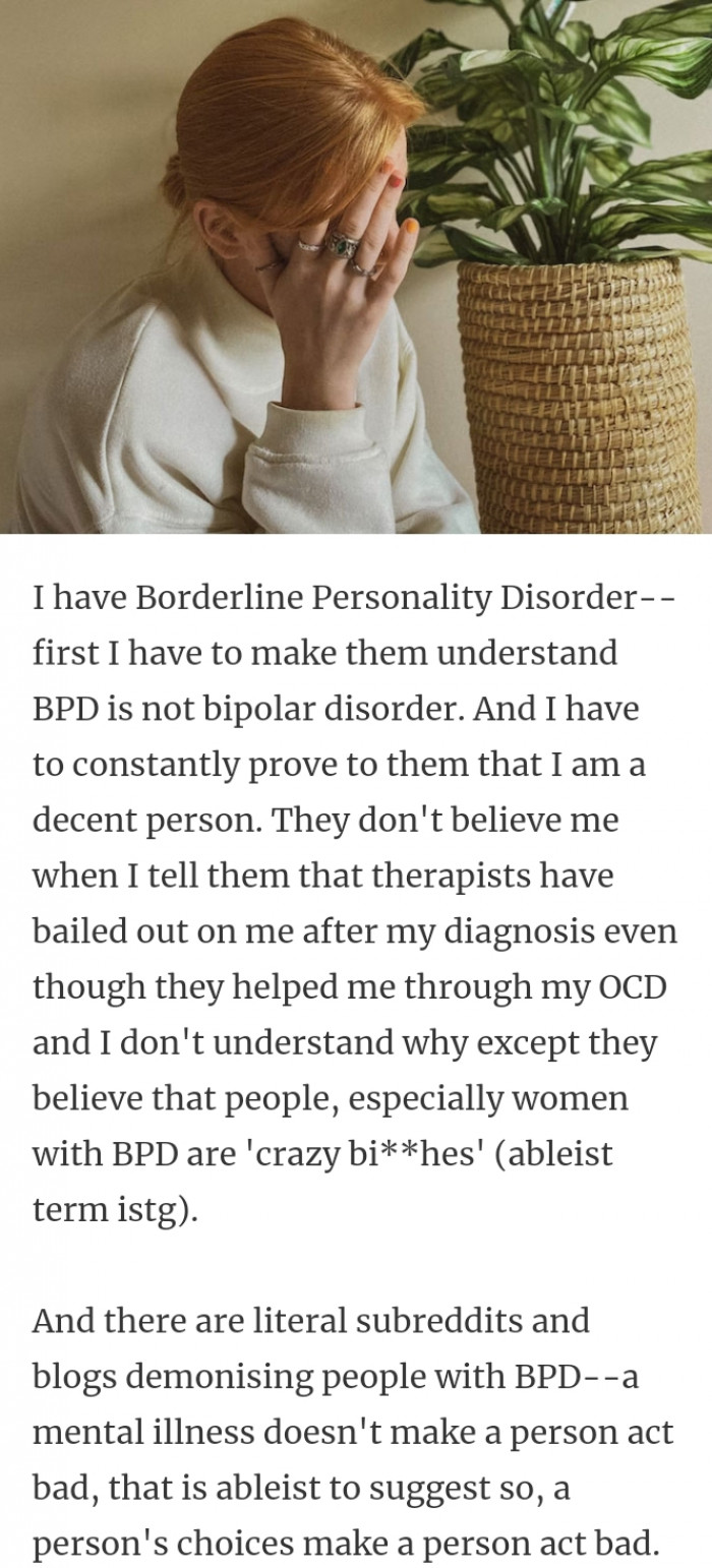28. Borderline personality disorder