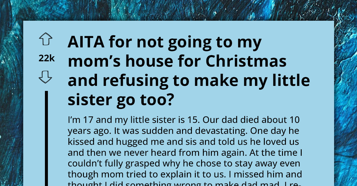 Teenage Girls Move Into Their Uncle's Home Because of Their Strict Stepdad, Refuses to Drop By for Christmas Despite Their Mom's Pleas