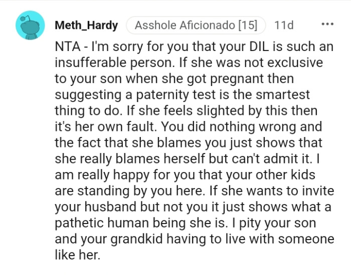 The OP Did Nothing Wrong