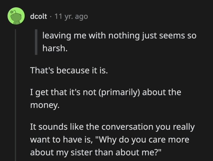 They Implored OP to Dig Deeper Beyond Not Getting Any Monetary Inheritance from His Parents