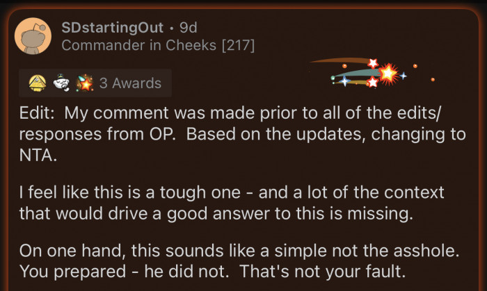 Here's how the Reddit community reacted to u/together_unknown's post: