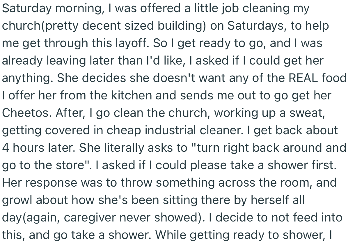 Again, OP Continued to Face Attacks from the Old Woman. But This Time, She Decided Not to Pay Her Any Attention