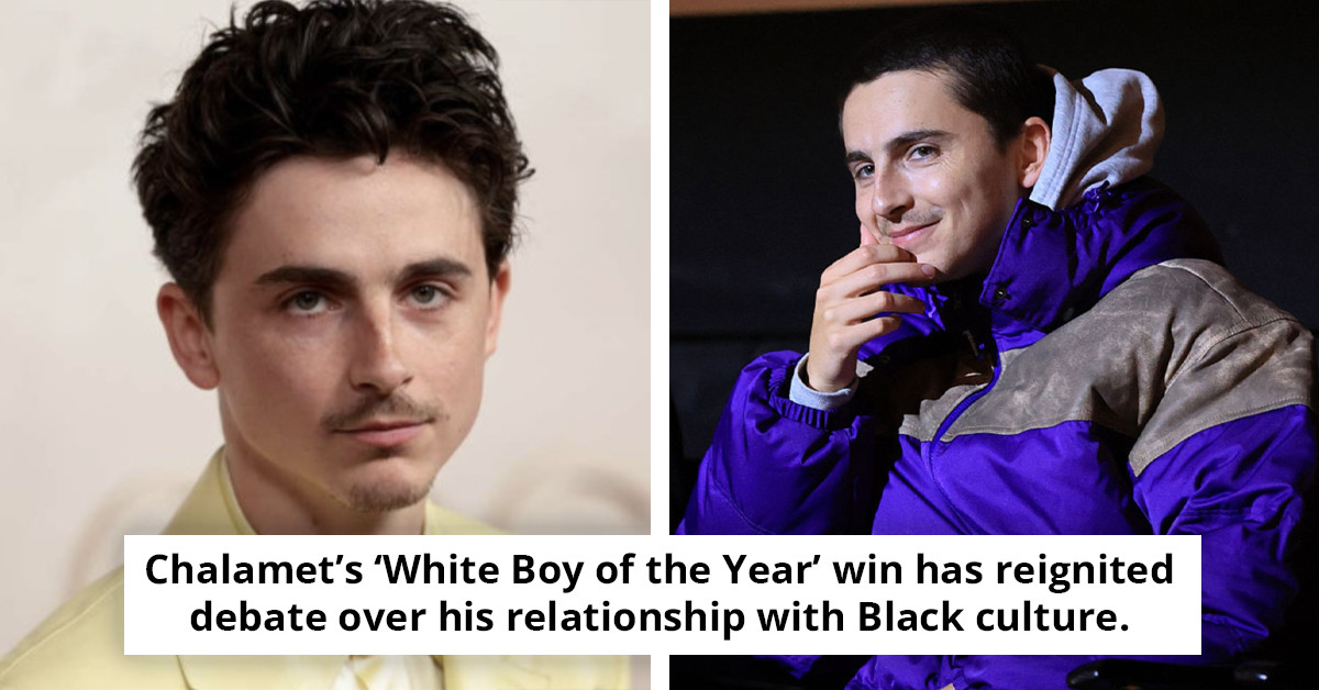 Opinions Split Over Timothée Chalamet's Remarks on Black Culture Following Controversial 'White Boy of the Year' Label