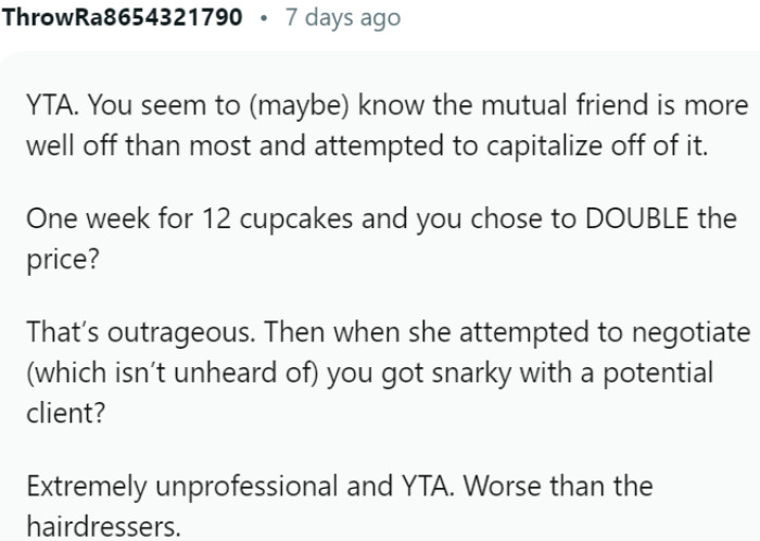 Extremely unprofessional