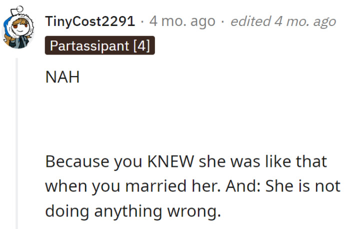 No A-holes here; just a case of 