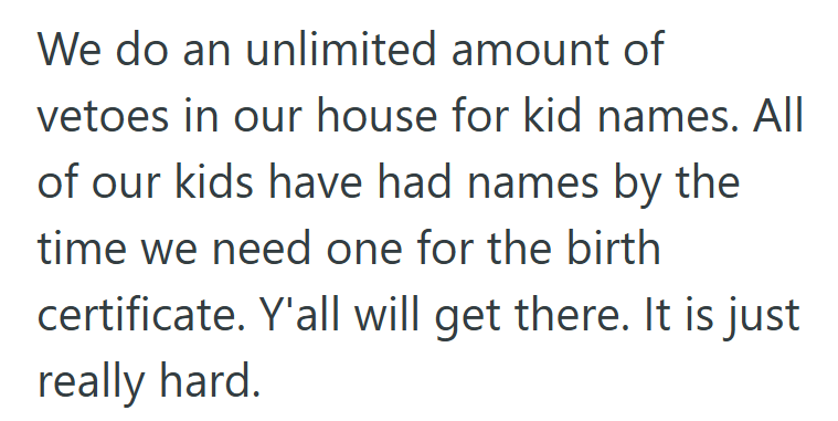 Every couple needs a veto system. It’s cheaper than therapy and safer than “Stuarta.”