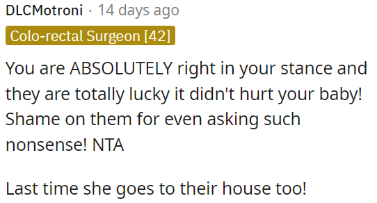 OP is not wrong here.