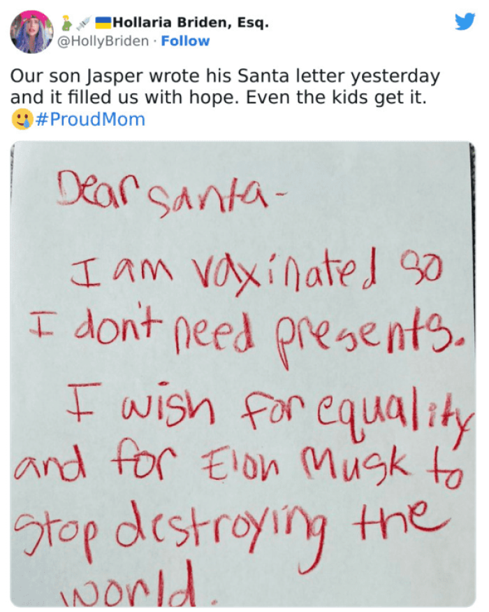 31. Elon Musk, please stop destroying the world