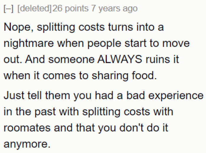 The perfect excuse. It's even easy to pull off.