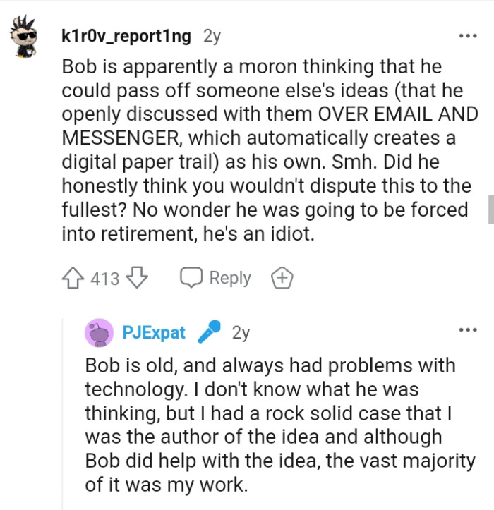 No wonder he was going to be forced into retirement