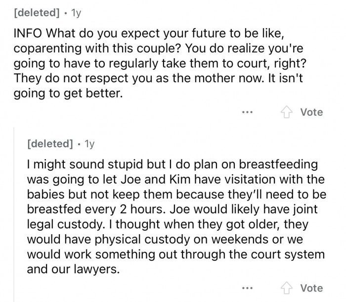 Here's how the Reddit community reacted to the user's post: