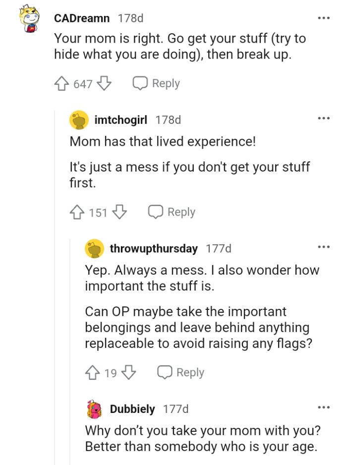 And the comments roll in...