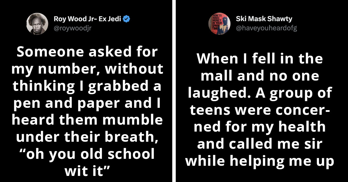 20 Hilarious Times People On Twitter Revealed The Precise Moment They Discovered They Are Actually Getting Old