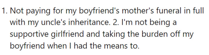 OP has offered the following explanation for why they think they might be the a-hole: