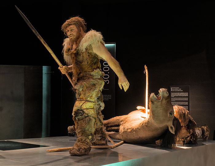 Neanderthal hunters captured in striking detail at the Gallo-Romeins Museum, Tongeren