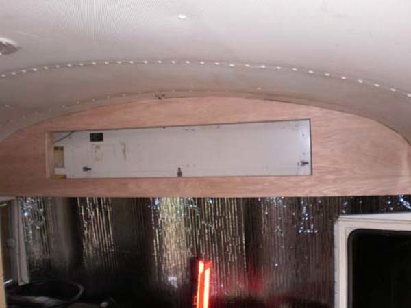 Wood replaced the unsightly metal in front.