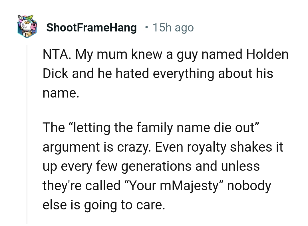 And the Comments from Other Redditors Roll In...