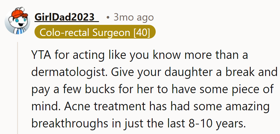 Dad's DIY Dermatology Isn't Cutting It. Time to Invest in the Real Deal and Upgrade Her Skincare Game.