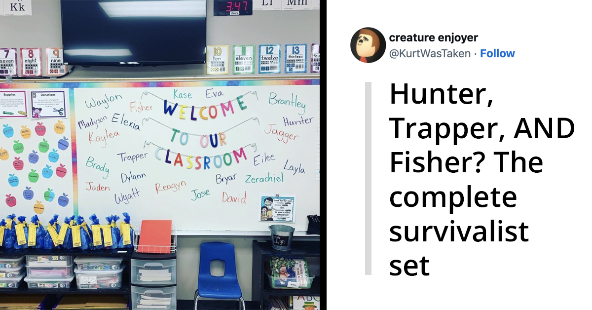 Twitter Is Having A Field Day With These 'Unique' Baby Names