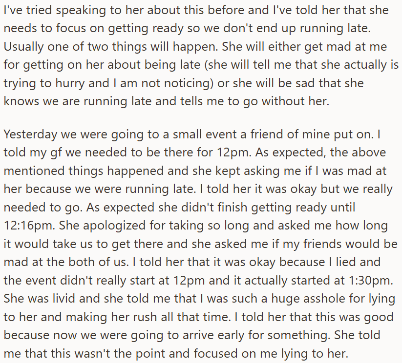 OP attempted to bring up the problem.