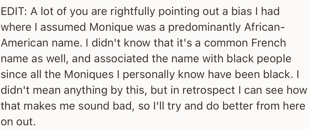 Commenters couldn’t help but point out OP's bias regarding his statement, 