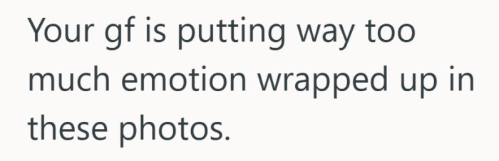 For a simple photo, this one sure picked up a lot of emotional luggage along the way.