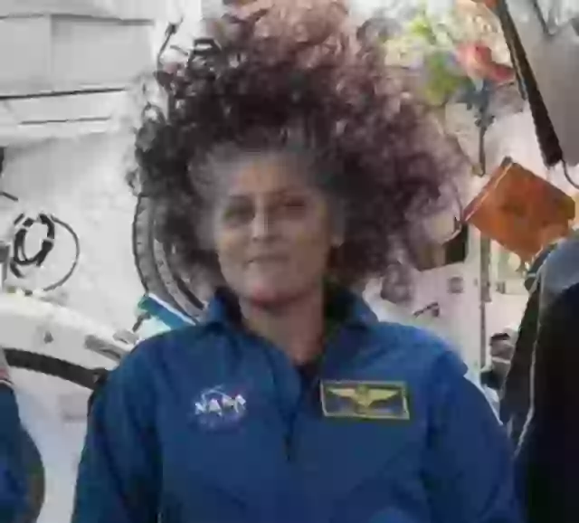 Many people said Perry’s hair resembled that of NASA astronaut Sunita Williams.