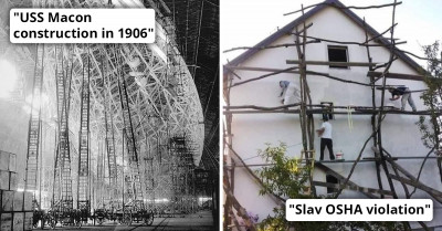 These 55 Funny and Scary Pictures Show People Disregarding Safety Regulations and Simply Doing What Needs to Be Done