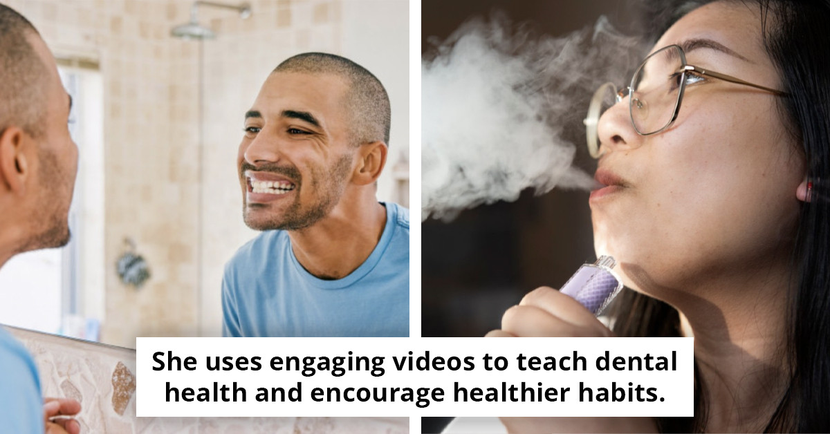 Dentist Reveals Three Key Indicators That Your Vaping Habit May Be Harming Your Dental Health