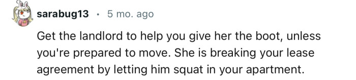 OP’s roommate is likely breaking the lease agreement