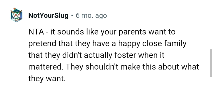 They shouldn't make this about what they want