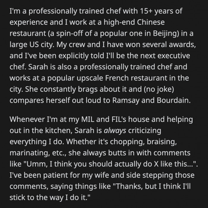 OP stopped, cursed at Sarah, and called her a racist piece of sh*t.