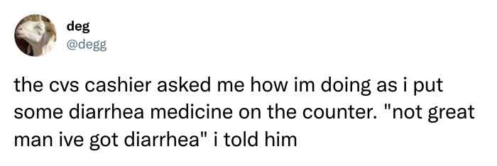 3. Diarrhea Disclosure