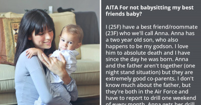 Entitled Woman Expects Her Friend To Cancel Visiting Her Dying Grandfather In Italy Because She Promised To Babysit For Her