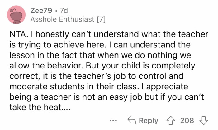 #17 The child is definitely right.