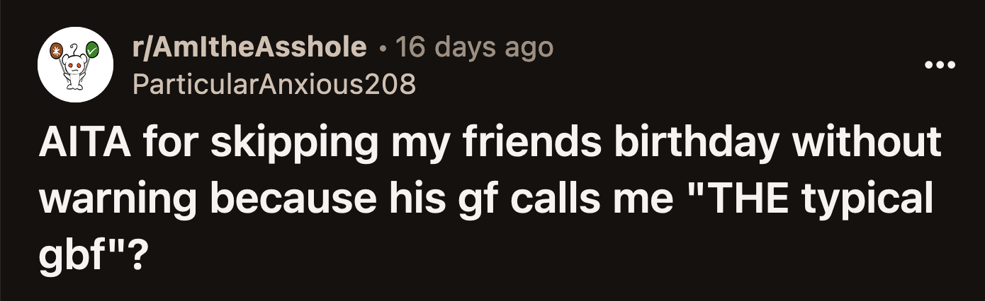 OP told Miles about what Lindy had been hinting at. Miles advised OP to give Lindy time to adjust.