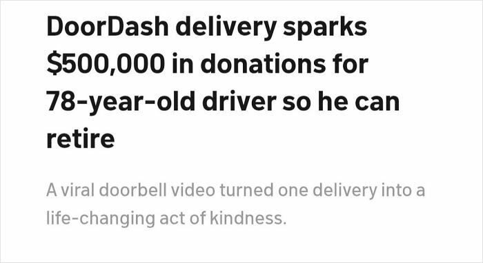 "Ahh Yes, A Beautiful Story About A Fundraiser So A 78 Year Old Man Can Retire In The Richest Country On Earth"