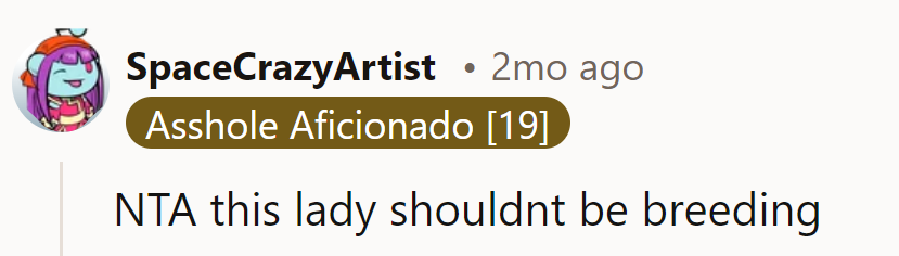 Maybe she should stick to plants, right?