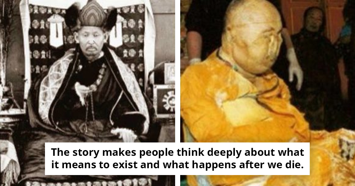 After 75 Years Sealed, Buddhist Teacher's Burial Site Reveals His Remarkably Preserved Body