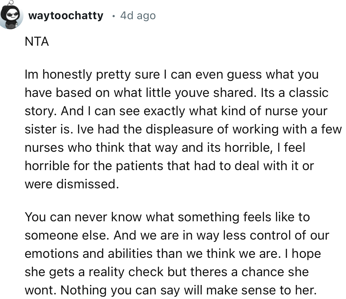 “You Can Never Know What Something Feels Like to Someone Else. And We Are in Way Less Control of Our Emotions and Abilities Than We Think We Are.”