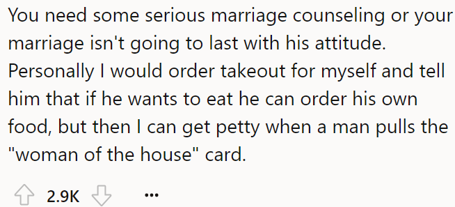 They need marriage counseling