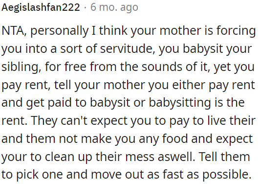 OP should make a choice and consider moving out soon.