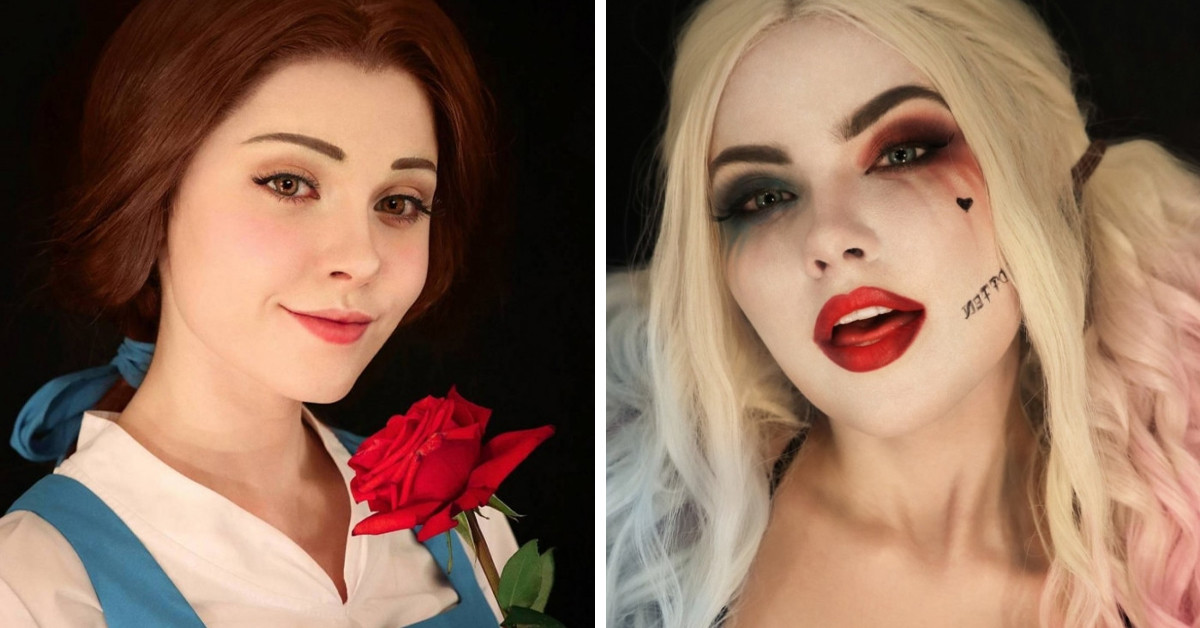 15 Pictures Of A Russian Cosplayer Who Models Herself To Look Like Famous Women In Pop Culture