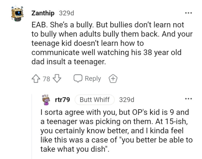 Let's head into the comments section and find out what other Redditors have to say regarding the OP's story