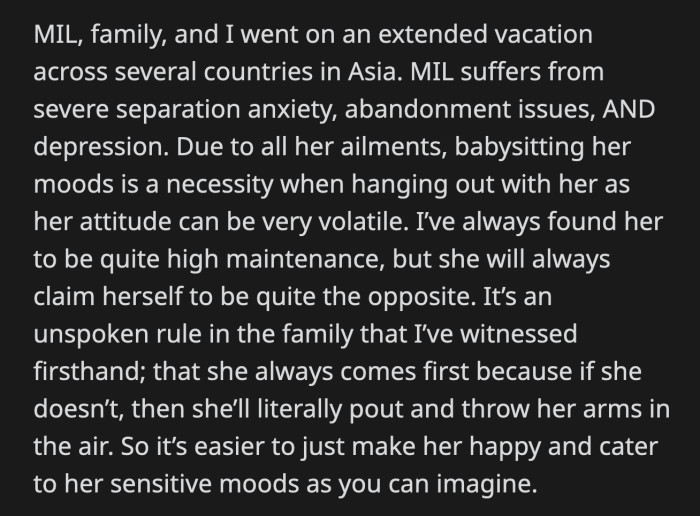 OP and her husband were eating yogurt by themselves