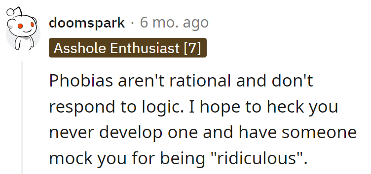 Phobias: immune to logic, but not to witty comebacks. Hope irony isn't a phobia too!