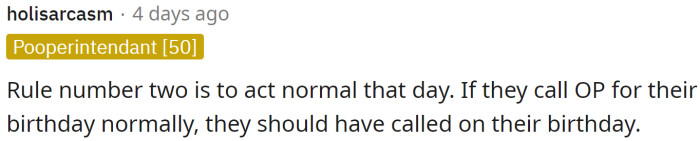 There are some rules